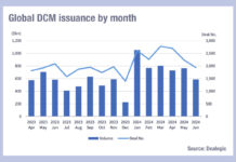 Issuance in double figure growth everywhere (ex-Japan!)