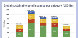 Sustainable bond issuance now 12% of total market