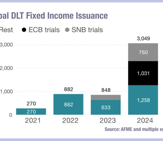 Measuring digital bond issuance